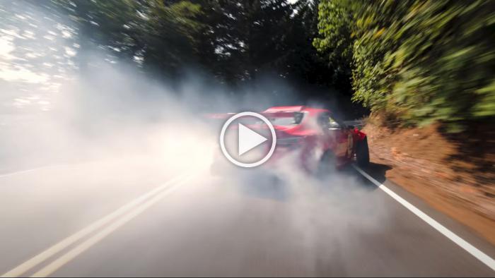 GT86 με μοτέρ Ferrari πάει τέρματα στο βουνό [video]